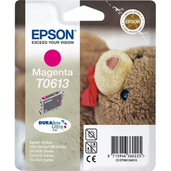 Epson Teddybear pack individual magenta T0613 DURABrite Ultra tinta