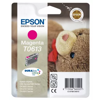 Epson Teddybear pack individual magenta T0613 DURABrite Ultra tinta