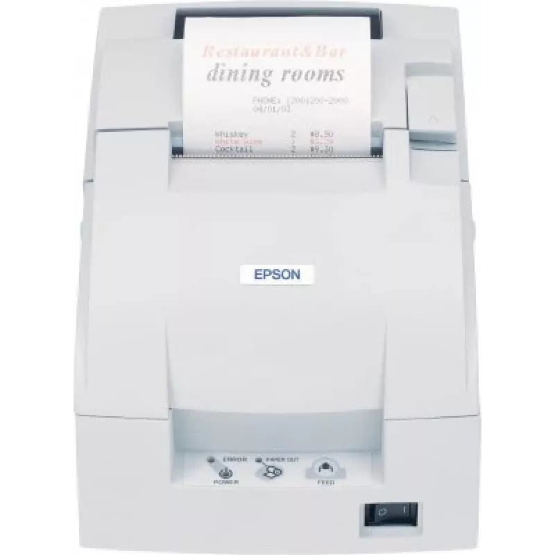 Epson TM-U220B (007A0): USB, PS, ECW, impresora matricial, impresora POS, 4,7 lps, 1,2 x 3,1 mm, 17,8 cpi, 60 - 85 µm