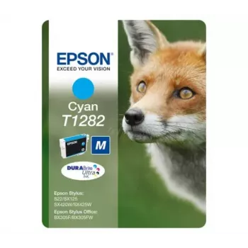Tinta Epson Fox pack individual cian T1282 DURABrite Ultra