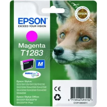 Tinta Epson Fox pack individual magenta T1283 DURABrite Ultra