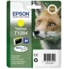 Tinta Epson Fox pack individual amarillo T1284 DURABrite Ultra