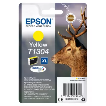 Tinta Epson Stag pack individual amarillo T1304 DURABrite Ultra