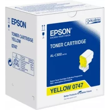 Epson cartucho de tóner amarillo 8.8k, 8800 páginas, amarillo, 1 ud.