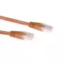 Cable de red ACT marrón 7 metros U/UTP CAT6A con conectores RJ45