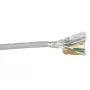 Cable de red ACT CAT 6A S/FTP PVC 305 m gris