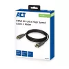 Cable HDMI 8K Ultra High Speed ACT v2.1 de 2 metros conector macho HDMI-A - conector macho HDMI-A