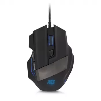 Ratón gaming ACT con cable y iluminación 3200 dpi