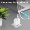 Cargador USB-C ACT 65W 2 puertos con Power Delivery PPS y GaNFast
