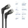 Cable de red ACT DD1907 Cat6 U/FTP (STP) 7 m, RJ-45 a RJ-45, contactos dorados, negro