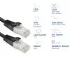 Cable de red ACT FB8151 negro 1,5 m Cat8 U/FTP (STP)