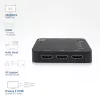 Switch HDMI ACT 4K 5 entradas, 1 salida, HDMI, negro, 2160p, 18 Gbit/s, 4096 x 2160 píxeles, 4K Ultra HD