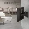 Soporte de pared para TV con movimiento completo ACT AC8357 para pantallas de 43 inch a 90 inch, VESA 100x200 – 600x400, inclinación -15° – 3°, giro ±30°, carga máx. 50 kg, ultraplano