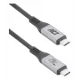 Cable ACT USB4 80Gbps Thunderbolt 5 240W USB Type-C, certificado USB-IF, 1,5 metros