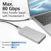 Cable ACT USB4 80Gbps Thunderbolt 5 240W USB Type-C, certificado USB-IF, 1,5 metros