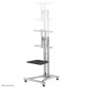 Neomounts PLASMA-M1800E soporte móvil para TV 27-70 pulgadas, plata, soporte de suelo portátil, acero, 50 kg, 68,6 cm (27 pulgadas), 177,8 cm (70 pulgadas)