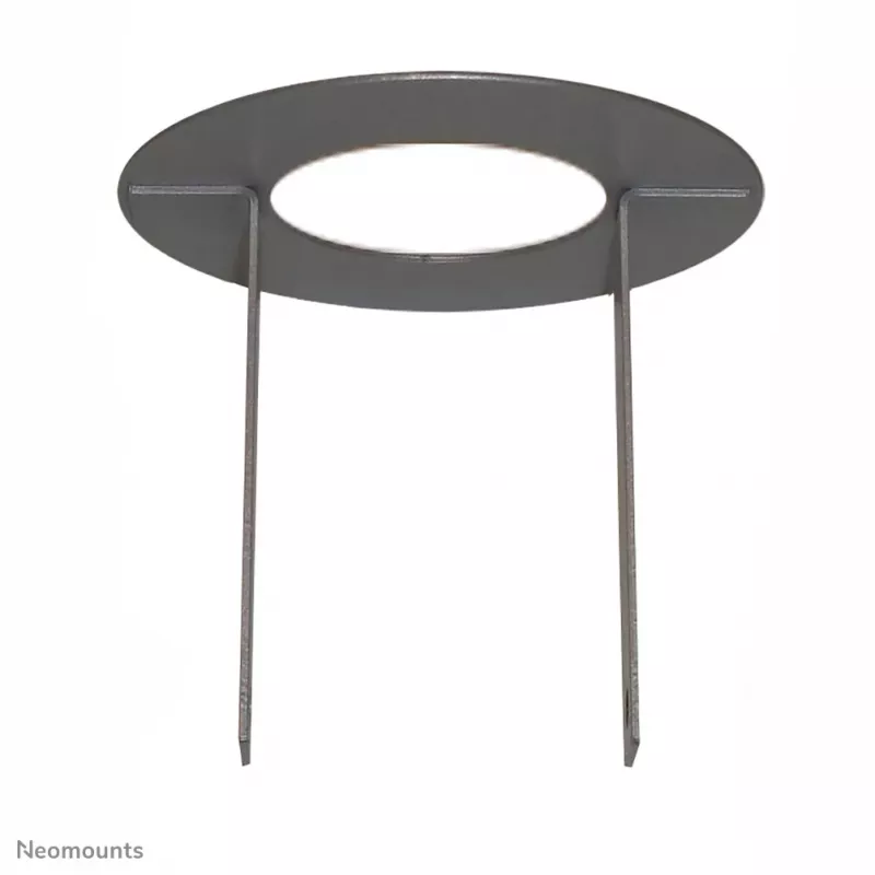 Neomounts FPMA-CRS5 cubierta de techo – diámetro 52 mm, plata, acero, techo, FPMA-C100, FPMA-C100SILVER, 2 mm, 5,2 cm