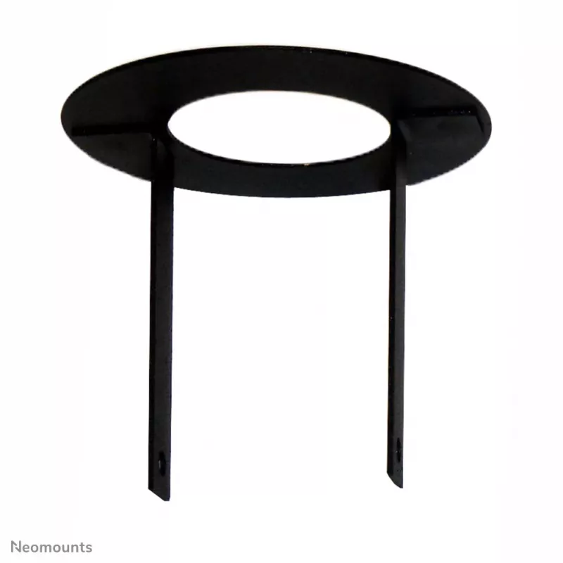 Neomounts FPMA-CRB5 cubierta de techo - diámetro 52 mm, negro, acero, techo, FPMA-C100, FPMA-C100SILVER, 2 mm, 5,2 cm