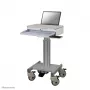 Neomounts MED-M100 estación de trabajo móvil medical -17 pulgadas - resorte de gas - con cerradura