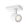 Lámpara de superficie Signify Philips myLiving 5309031P0, GU10 LED 3.5W, 2700K, 255 lm, blanco, regulable