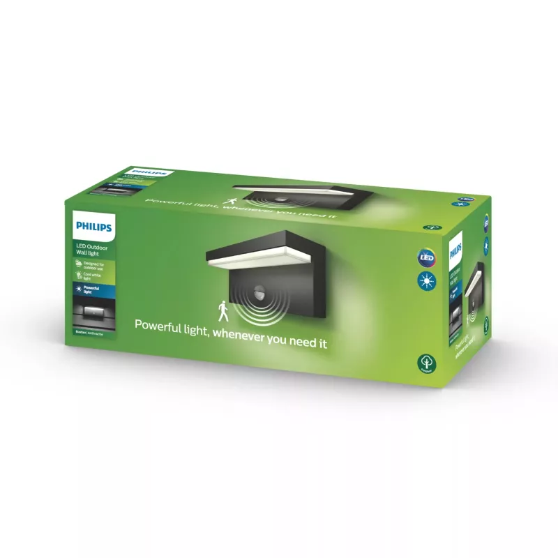 Philips myGarden 1648493P3 Aplique de exterior Bombilla no reemplazable LED 9 W F