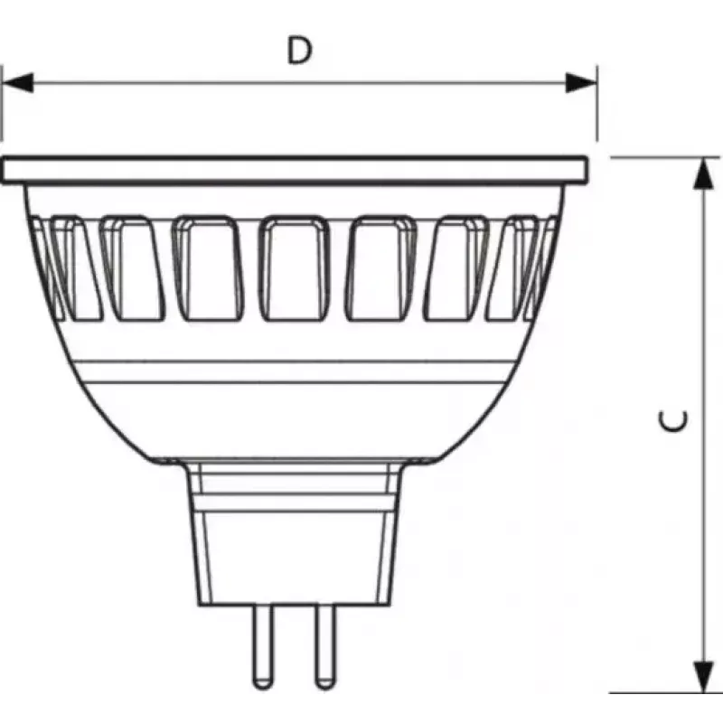 Philips Master LED ExpertColor Lámpara LED blanco frío 4000 K 6,5 W GU5.3