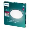 Lámpara de techo Philips Functional Super fina 15 W LED, redonda, 250 mm, 220–240 V, blanca