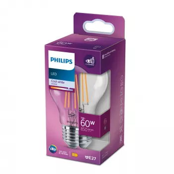 Bombilla LED Philips blanco neutro 4000 K 7 W E27 E