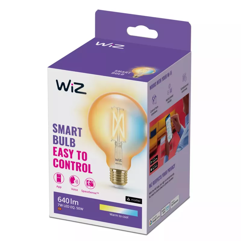 Bombilla inteligente WiZ 929002418101 Wi-Fi 6,7 W E27 220-240 V