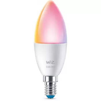 Lámpara inteligente WiZ Candle 40 W C37 E14 Wi-Fi blanco clase de eficiencia energética F