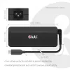 Cargador para portátil USB-C CLUB 3D 140W, alimentación de red, compatibilidad universal, cable de 1 m, negro