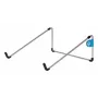 R-Go Tools R-Go Steel Basic soporte para portátil, plata, plata, acero, 25,4 cm (10 pulgadas), 55,9 cm (22 pulgadas), 5 kg, 0 - 110 mm