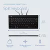 R-Go Tools teclado ergonómico R-Go Split Break v2 con software Break, teclado ergonómico dividido, QWERTY (NORDIC), con cable, negro