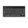 Teclado ergonómico R-Go Tools R-Go Compact Break, teclado compacto con software de pausas, AZERTY (FR), Bluetooth, negro