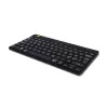R-Go Tools teclado ergonómico R-Go Compact Break, teclado compacto con software Break, QWERTY (NORDIC), Bluetooth, negro