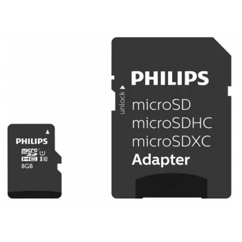 Philips FM08MP45B/00 tarjeta de memoria 8 GB MicroSDHC UHS-I Class 10