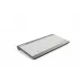 BakkerElkhuizen UltraBoard 950 Wireless US Qwerty, Mini, inalámbrico, Bluetooth, interruptor de tijera, QWERTY, gris claro, blanco