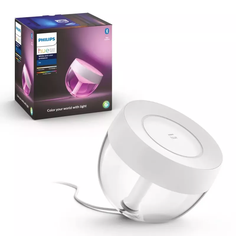 Lámpara de mesa inteligente Philips Hue White and Colour Ambience Iris