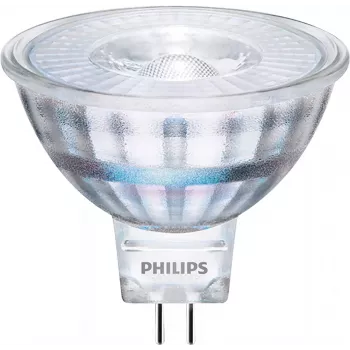 Bombilla LED Philips Spot MR16 GU5.3 4,4W (345 lm) 2700K blanco cálido, CRI 80, ángulo de apertura 36°