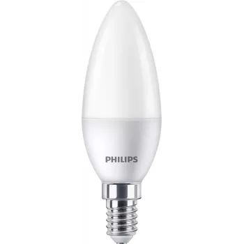 Philips lámpara LED tipo vela E14 paquete de 4, equivalente a 40 W, 2700 K