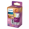Bombilla LED filament vela Philips Filament Candle Clear 3,4 W (470 lm) P45 E27, Warm Glow, CRI 90