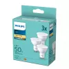 Philips Spot 50W PAR16 GU10 x3 4,7W blanco cálido 380lm 15000h