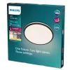 Philips Functional Ozziet plafón 22 W, LED, bombilla no reemplazable, 2700 K, 2300 lm, IP20, negro