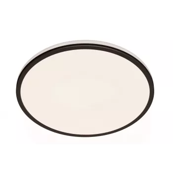 Plafón Signify Philips Functional Ozziet, LED 22 W, redondo 400 mm, negro, bombilla no reemplazable