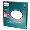 Plafón Signify Philips Functional Ozziet, LED 22 W, redondo 400 mm, negro, bombilla no reemplazable