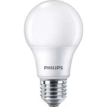 Bombilla Philips 60W A60 E27 x6, 8 W, 60 W, E27, 806 lm, 15000 h, blanco cálido