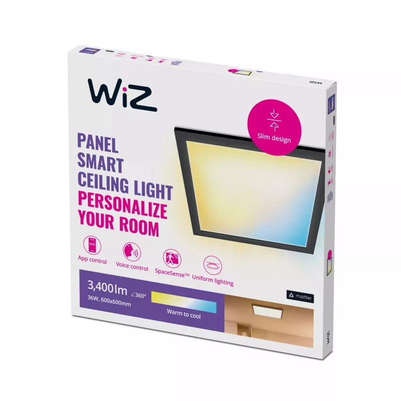 WiZ A iluminación inteligente Wi-Fi/Bluetooth 36 W