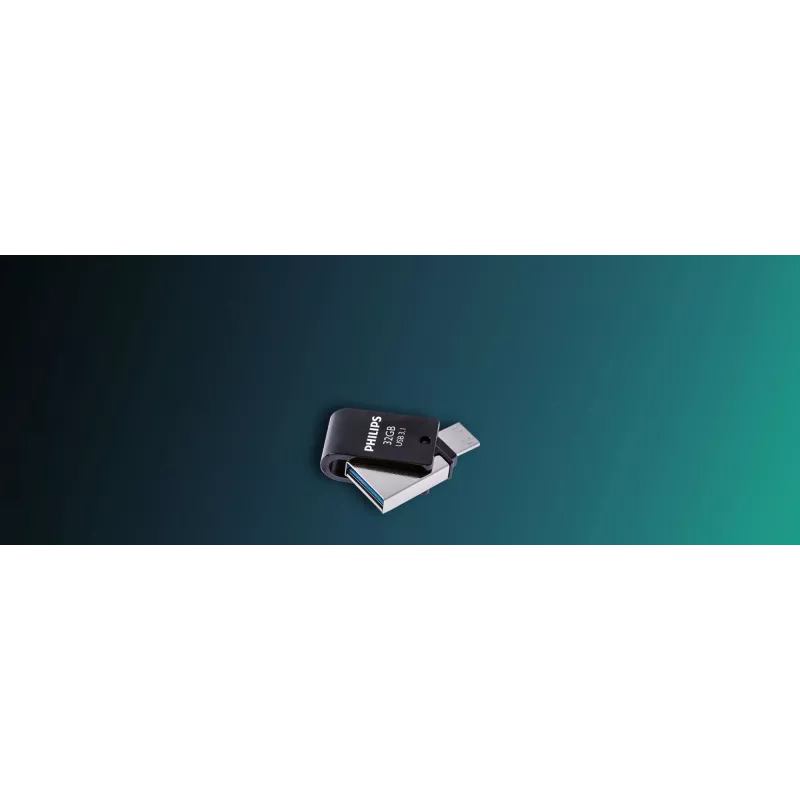 Memoria USB Philips FM32DC152B/00 32 GB USB Type-C 3.2 Gen 1 (3.1 Gen 1) negro