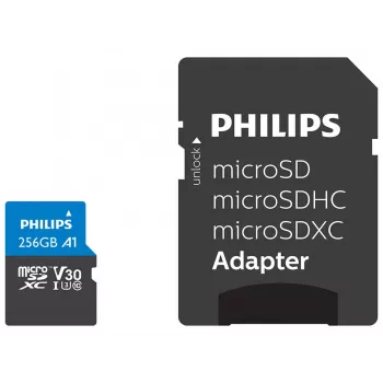 Tarjeta de memoria Philips FM25MP65B/00 256 GB MicroSDXC UHS-I Class 3