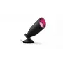 Lámpara de pared inteligente Signify WiZ Ground Spot Extension — negra, LED, 12 V, 74×202×3000 mm